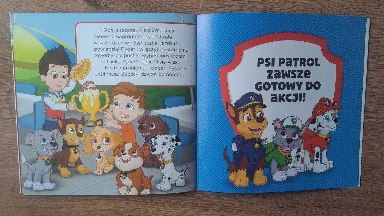 Psi Patrol Pieski ratują Aleksa. Książka + puzzle