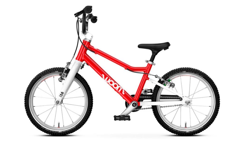 Nowy rower WOOM GO 3 red / czerwony 105-120 cm 5,4 kg SKLEP