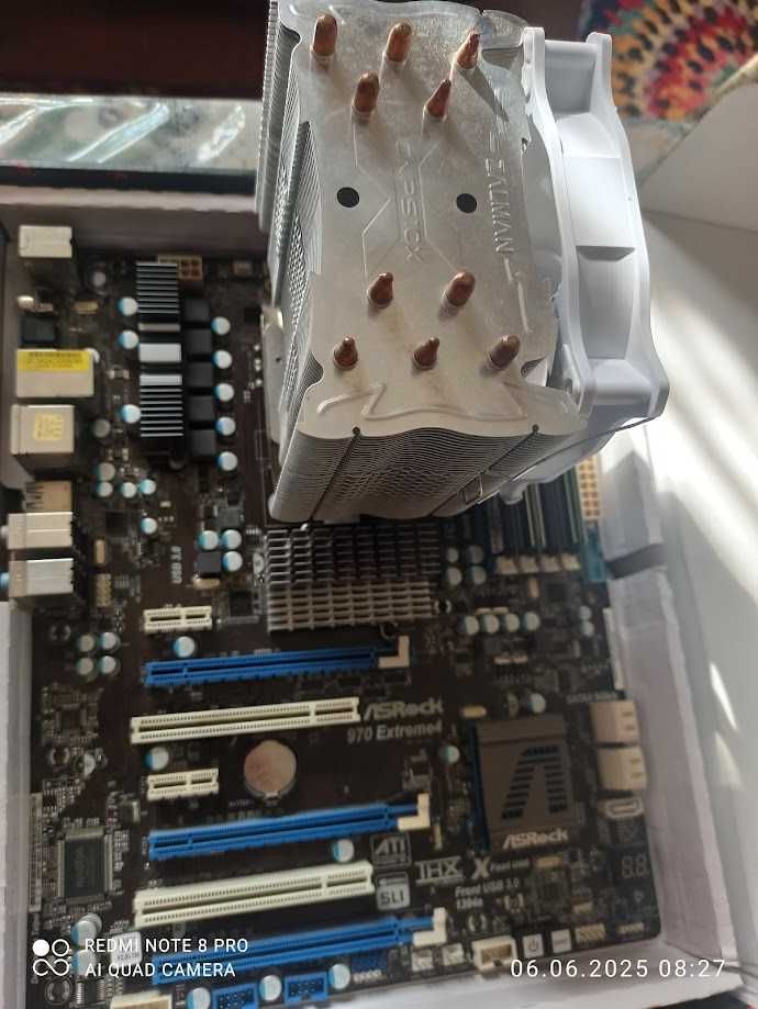 Меганабор: Asrock 970 Xtreme 4, AMD FX-8320, 16ГБ памяти, кулер Zalman