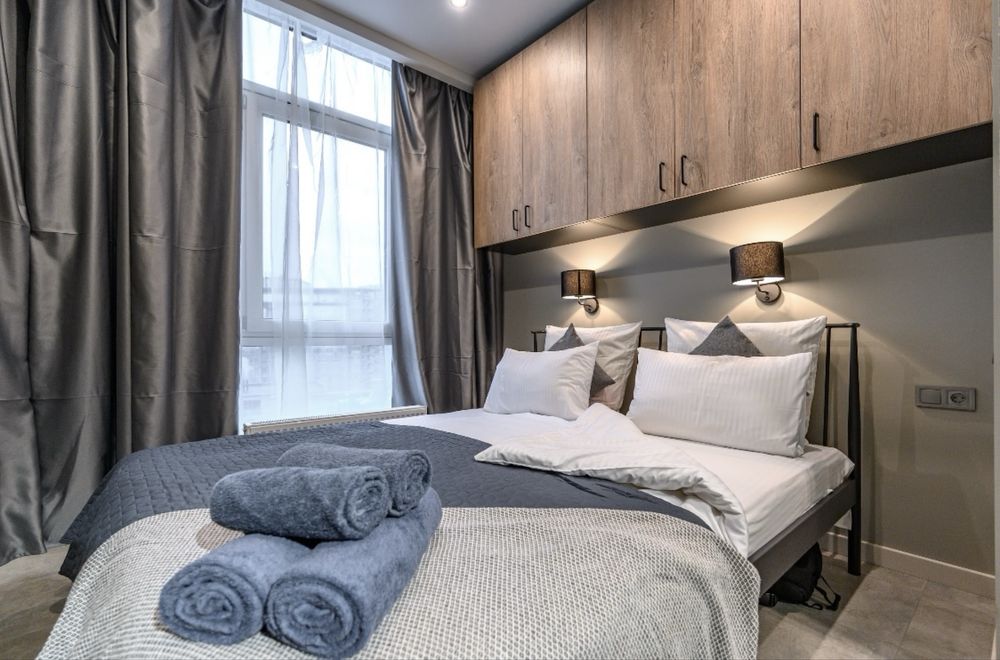 Аркадия посуточно , ЖК Гагарин Плаза с Генератором от собственника