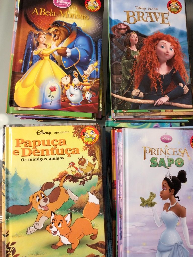 Livros da coleção Disney