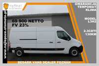 Renault Master L3H2, 2019 XI,  klima, tempomat,  *69 900 netto* L3H2, 2019 XI, gwarancja, klima, tempomat, czujniki