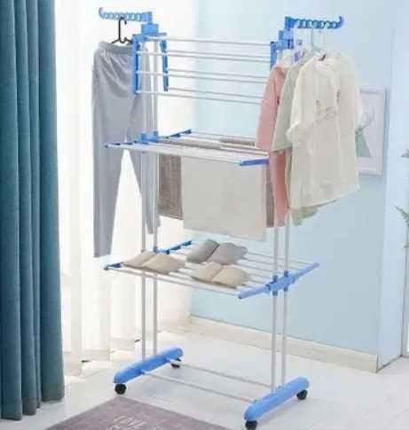 багатоярусна сушарка для білизни, одягу garment rack with wheels