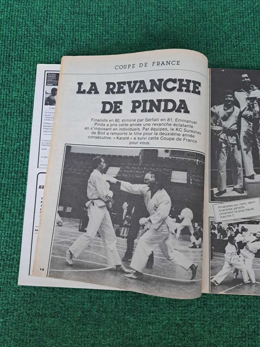 Revista Karate N.° 89 com Poster Calendário de 1983 com Bruce Lee