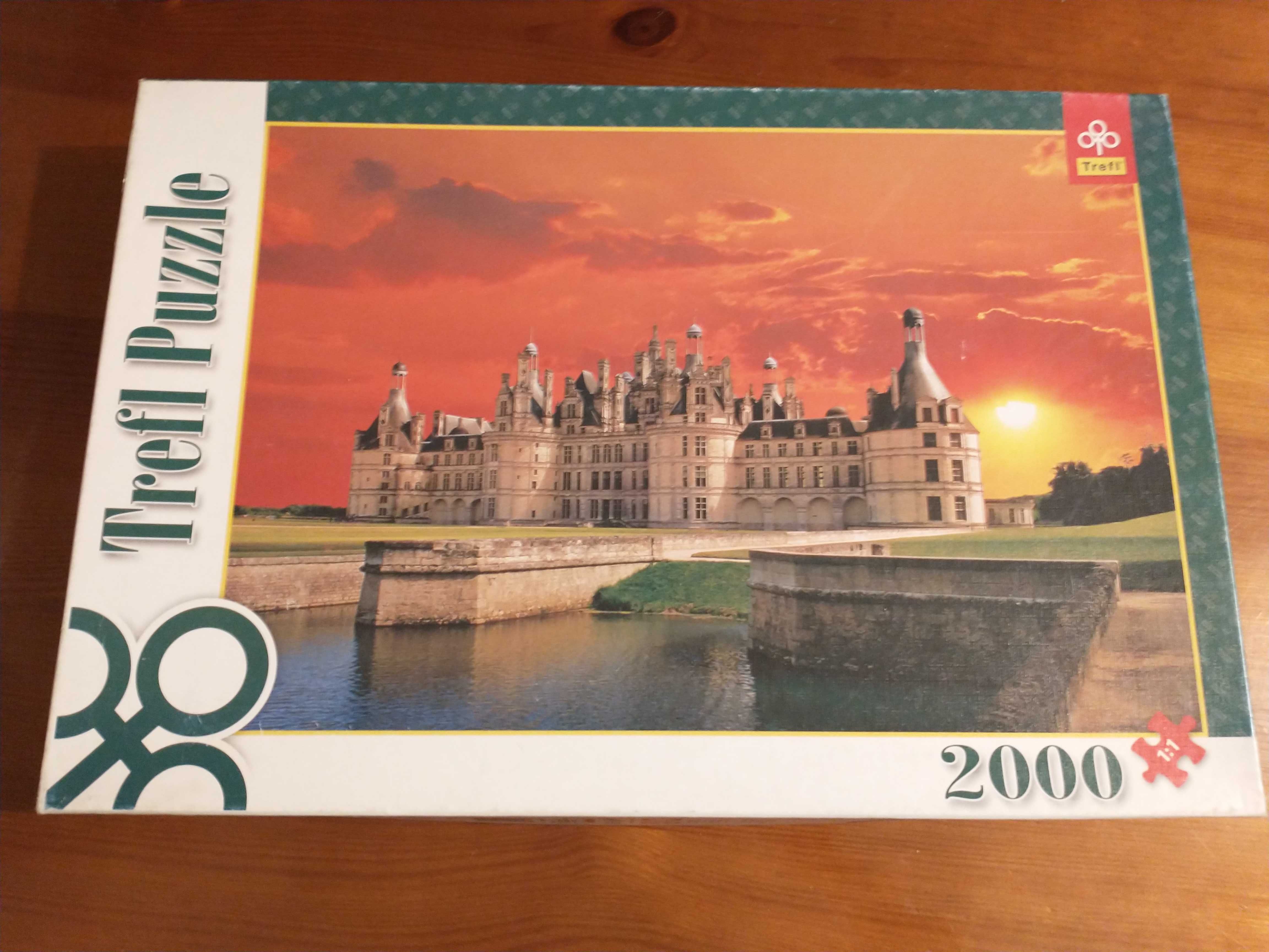 4 x 1000 i 2000 puzzle Włochy Francja