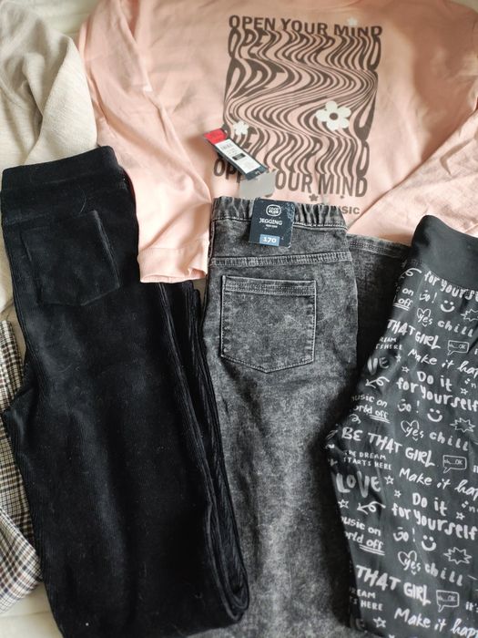 Zestaw ubranek dla dziewczynki 164-170