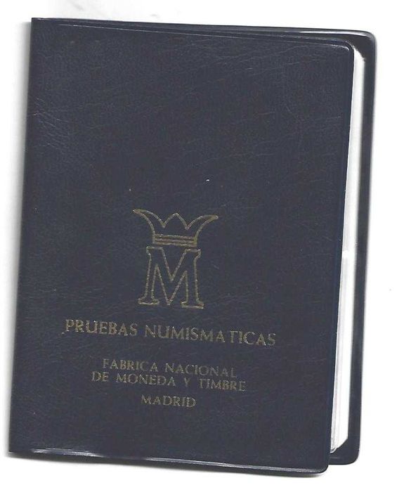 Espanha Carteira com 4 Moedas 1975 Estrela 1979 Soberbas