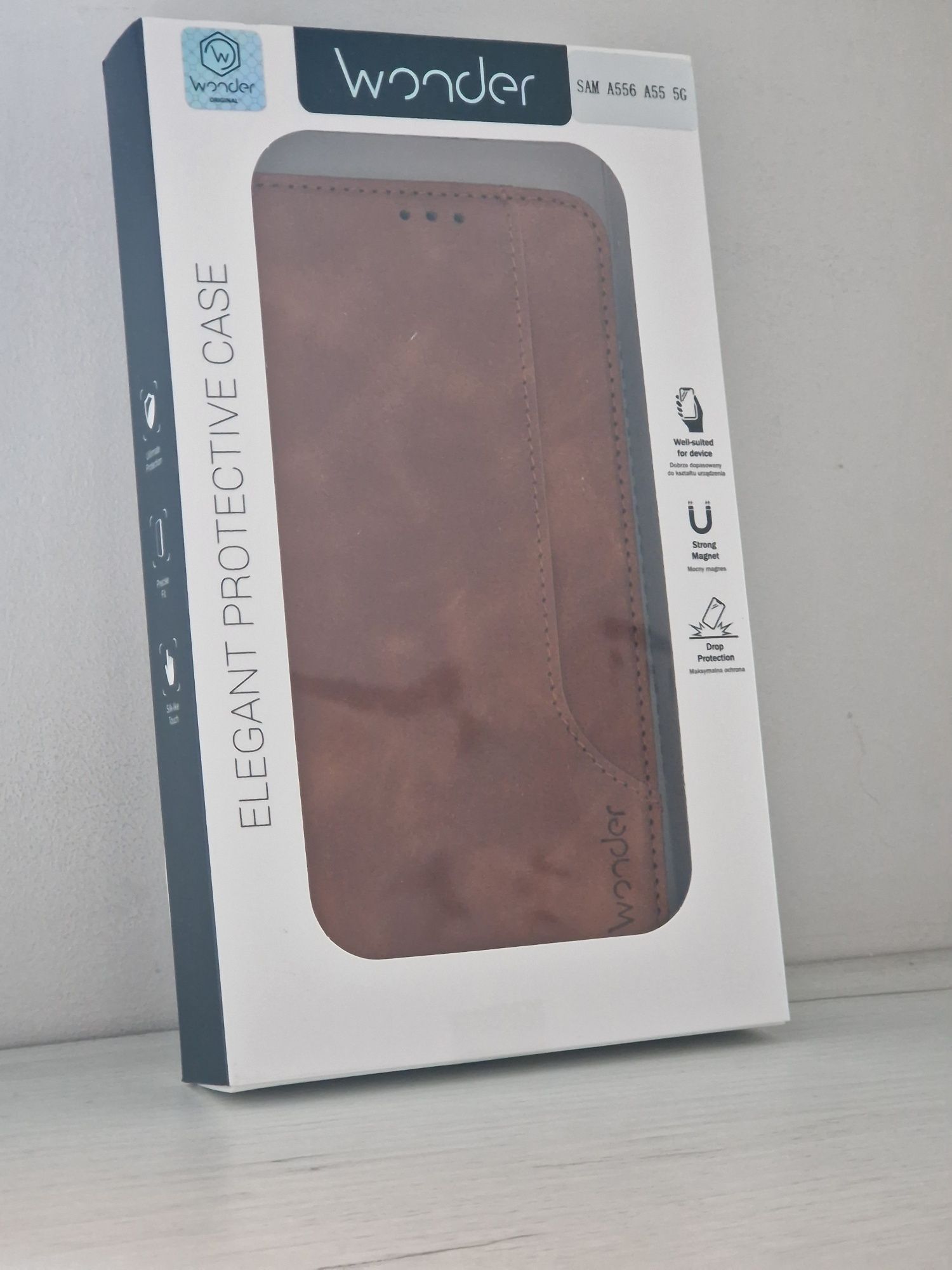 Kabura Wonder Prime do Samsung Galaxy A55 5G brązowa