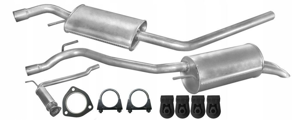 Глушник Volkswagen Transporter T5  Т4  1.9 2.4 2.5