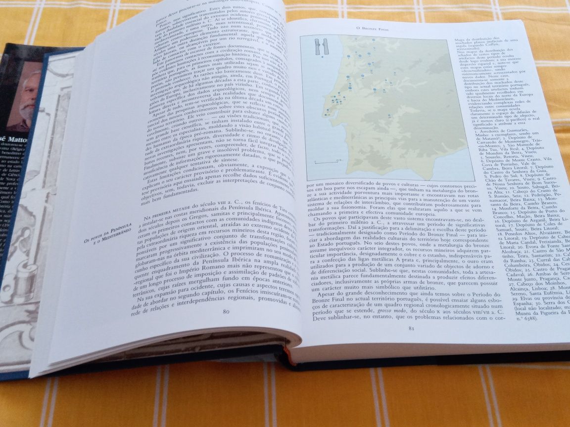 História de Portugal (volume 1) - direção José Mattoso