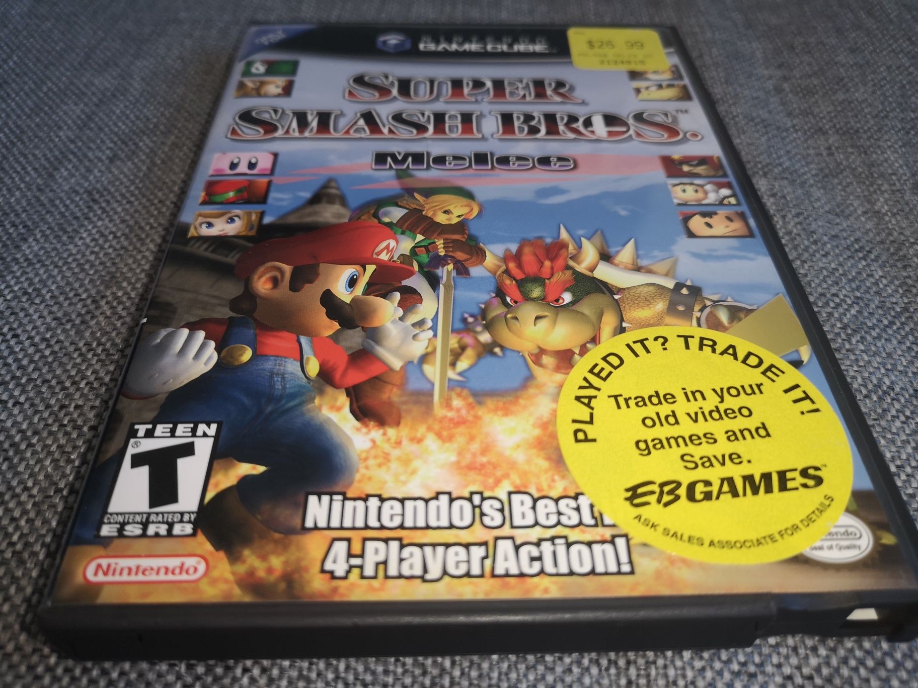 Super Smash Bros Melee GAMECUBE Nintendo gra NTSC USA (bdb++) sklep