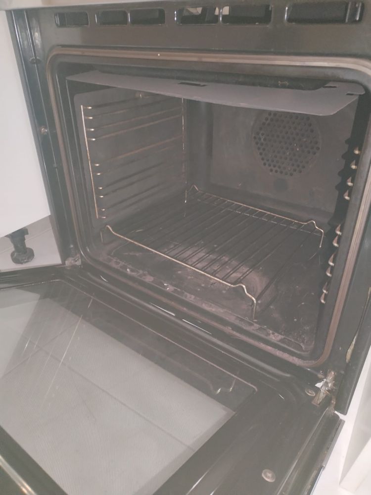 Forno placa e exaustor