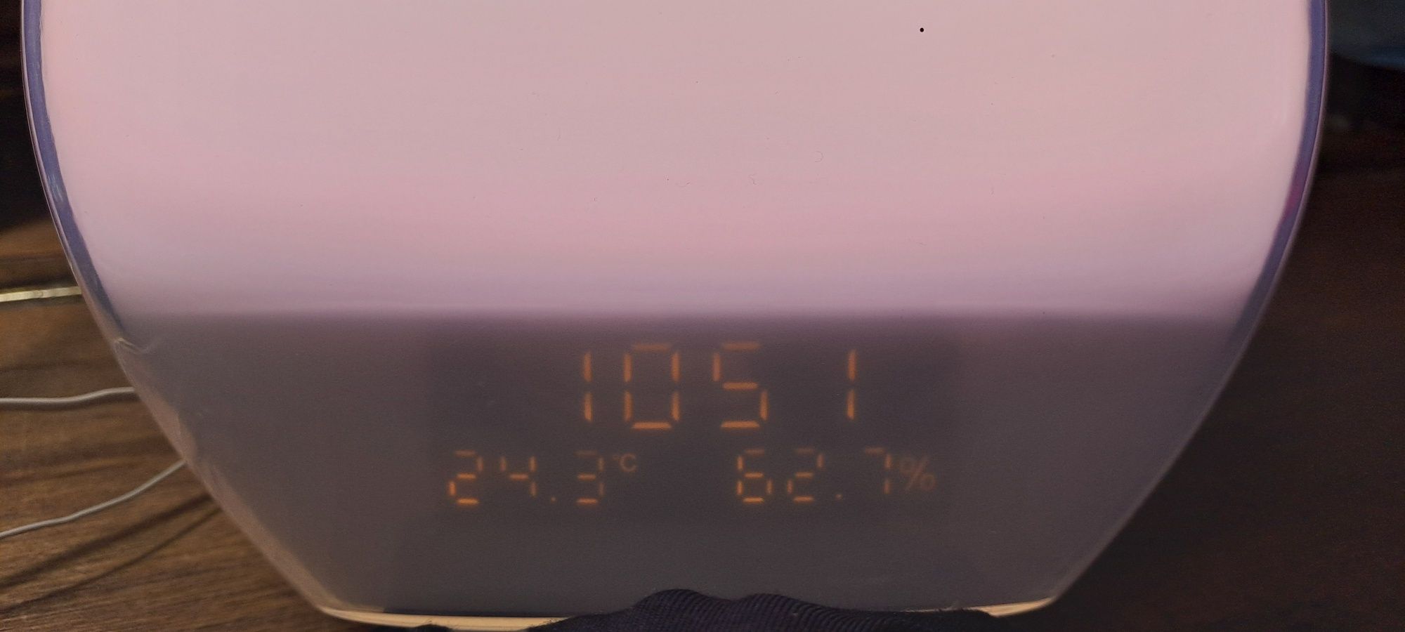 Rádio despertador de cabeceira