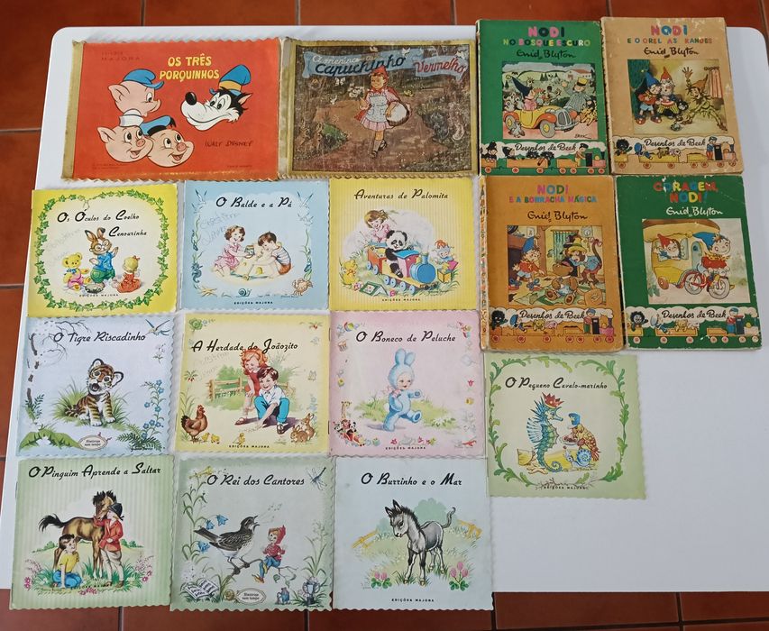 140 Livros da Anita, Noddy e outros para crianças