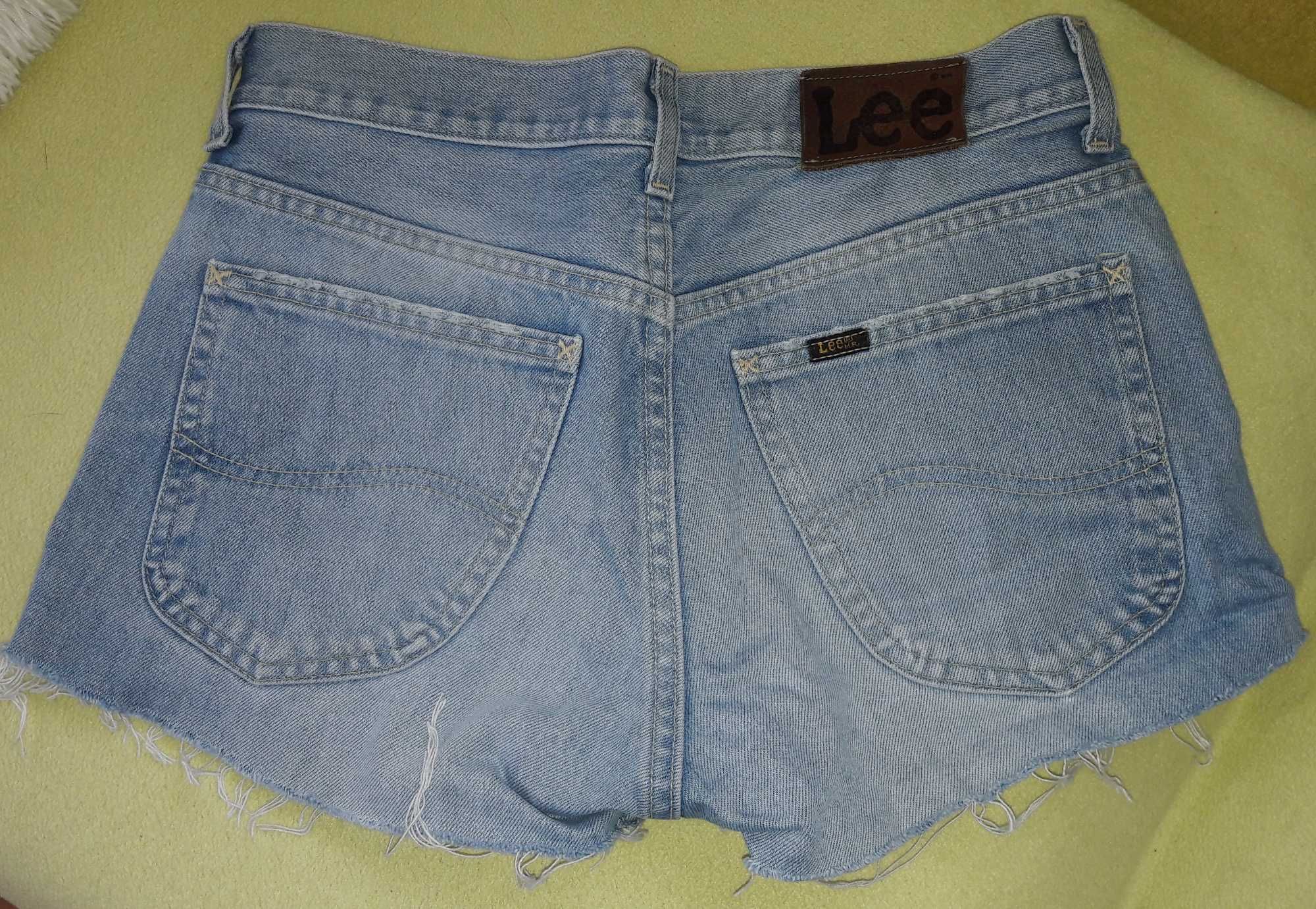 Spodenki szorty jeans Lee M