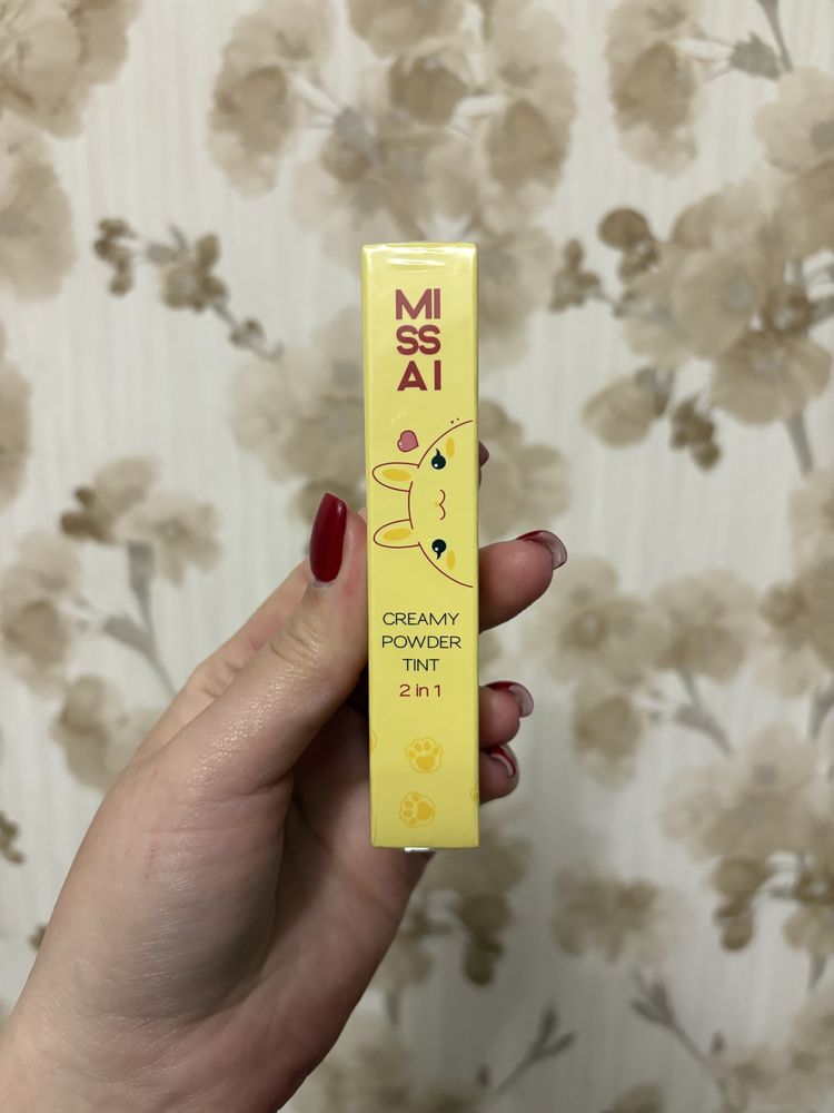 Кремовий тінт для губ missai 1 відтінок (vivid berry)