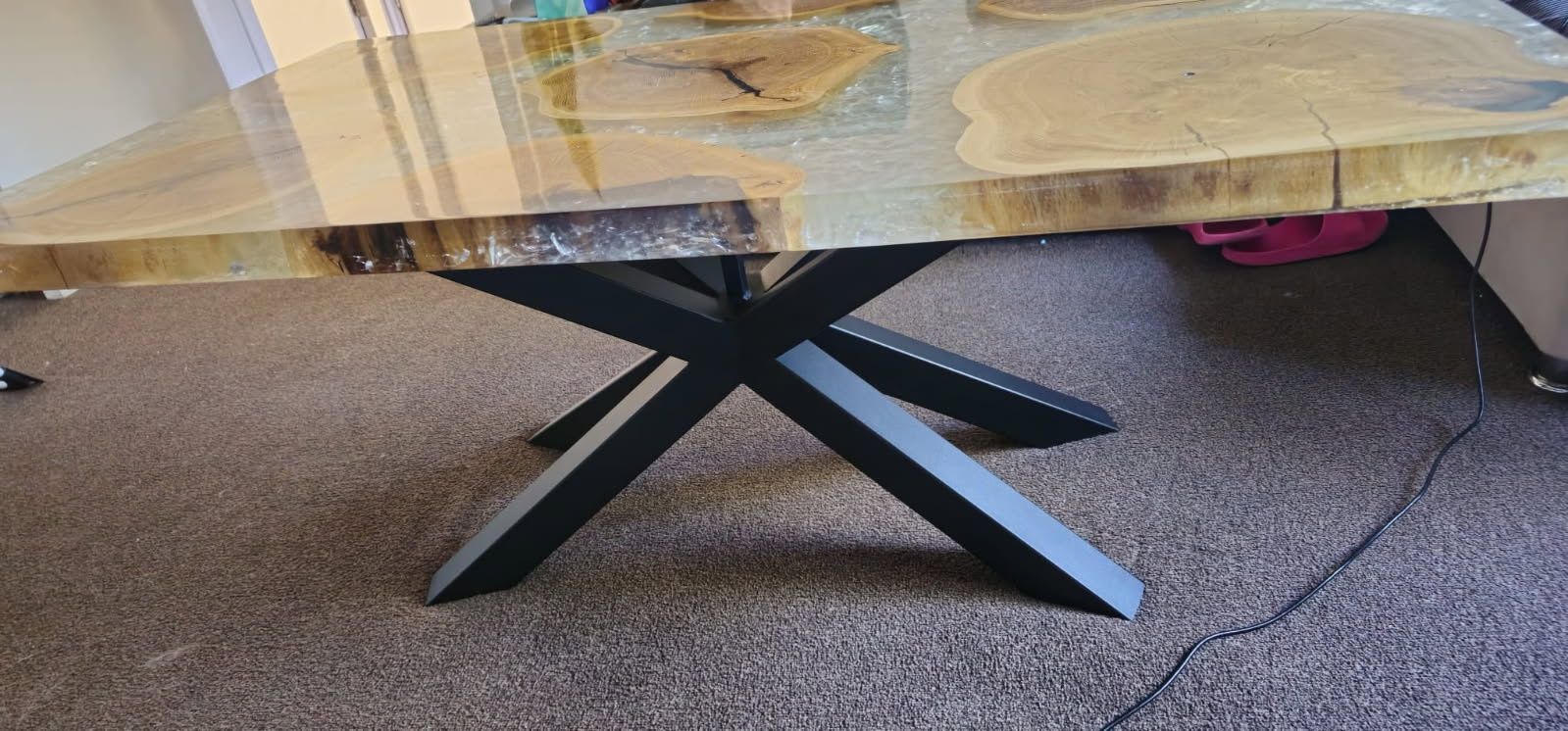 Nogi Metalowe Handmade Grube Stalowe Loft