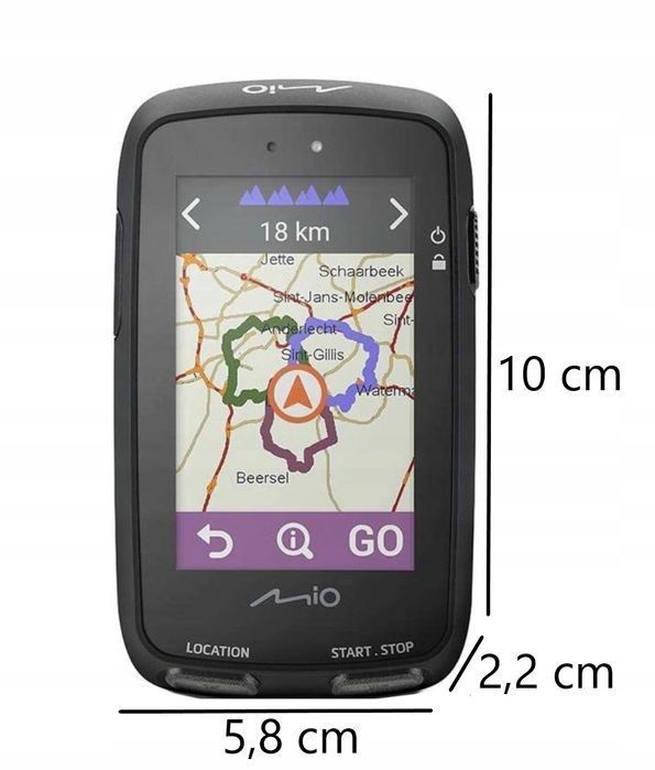outlet licznik rowerowy bezprzewodowy mio cyclo discover pal wifi