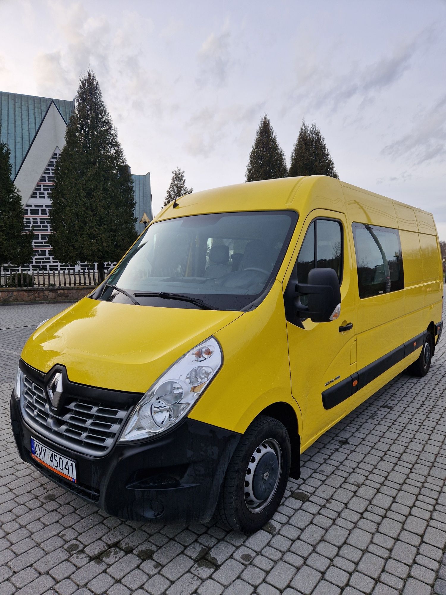 Renault Master doka brygadówka 7 osobowy brygadowy osp kamper euro 6