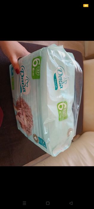 Pampersy 6 Dada extra soft nieotwarte 37 szt