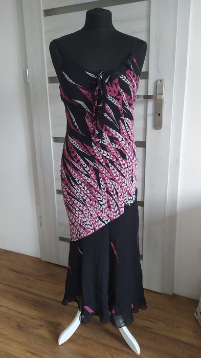 Czarna letnia sukienka