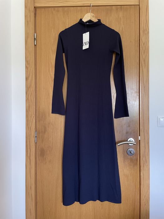 Vestido azul Zara