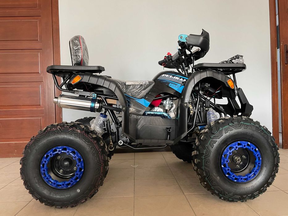 QUAD 150 cc Toronto Pro Hak Ledy Kierunkowskazy Raty Dostawa Duże Koła