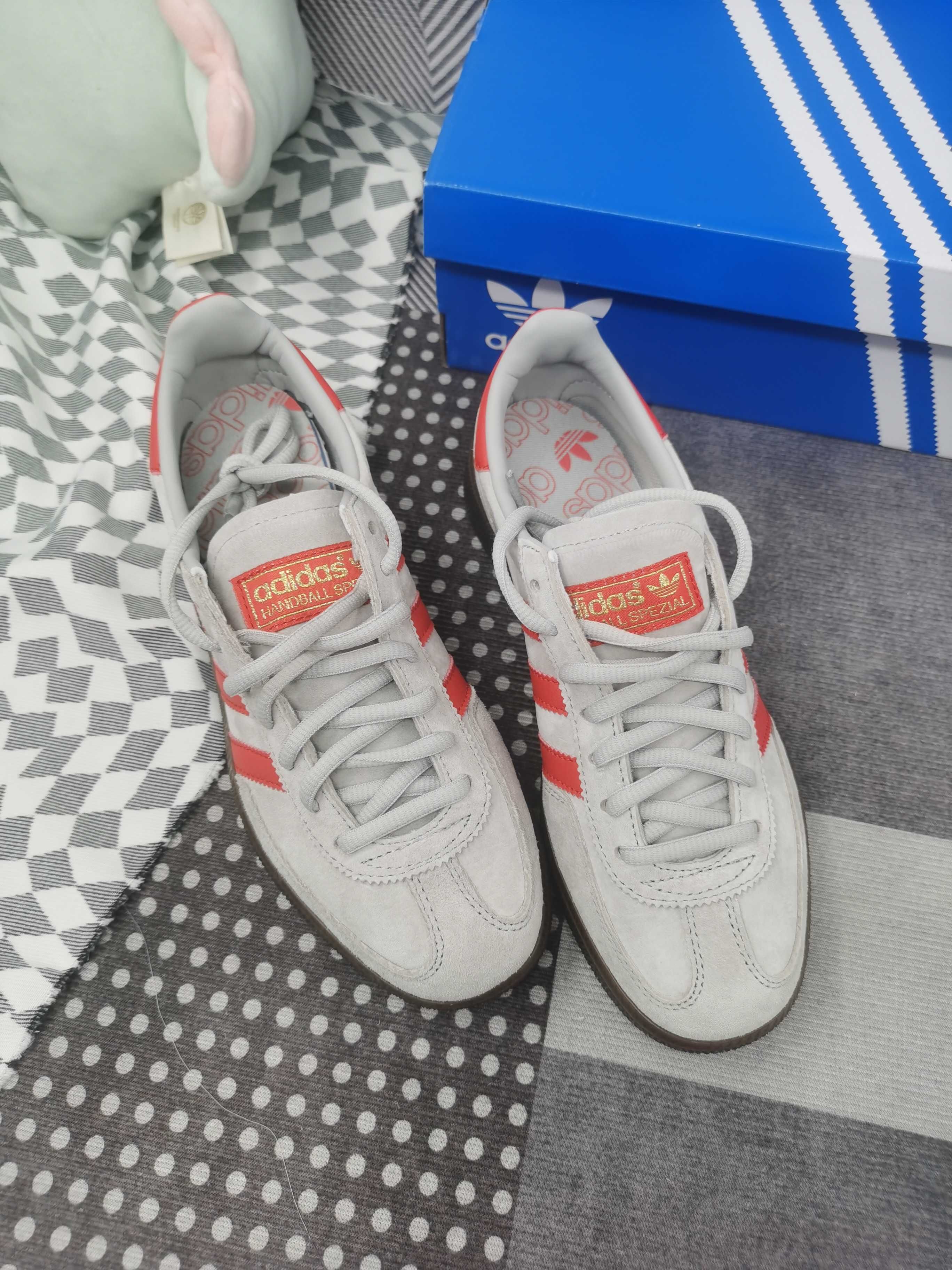 adidas handballl spezial grey/red  37