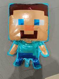 Balon foliowy Minecraft ludzik Steve