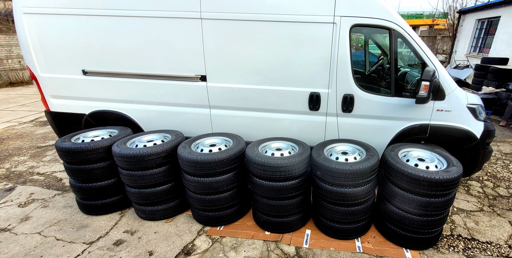 Fiat Ducato Koła 15" 5×118 Continental VancoCamper