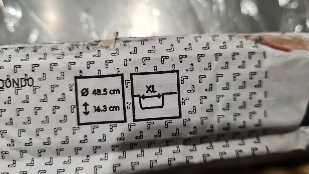 Zlewozmywak jednokomorowy okrągły  XL