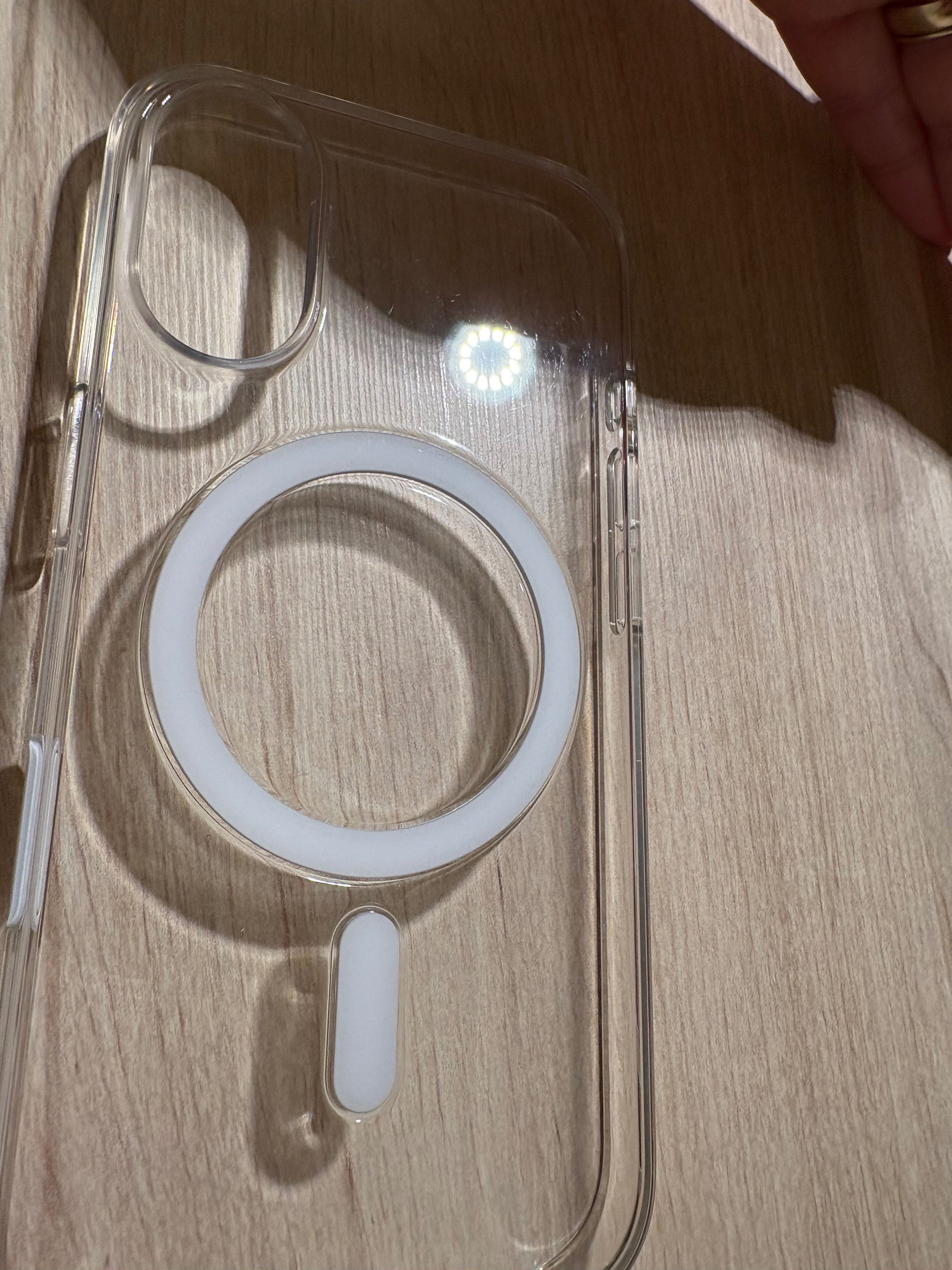 Etui clear do IPhone 16