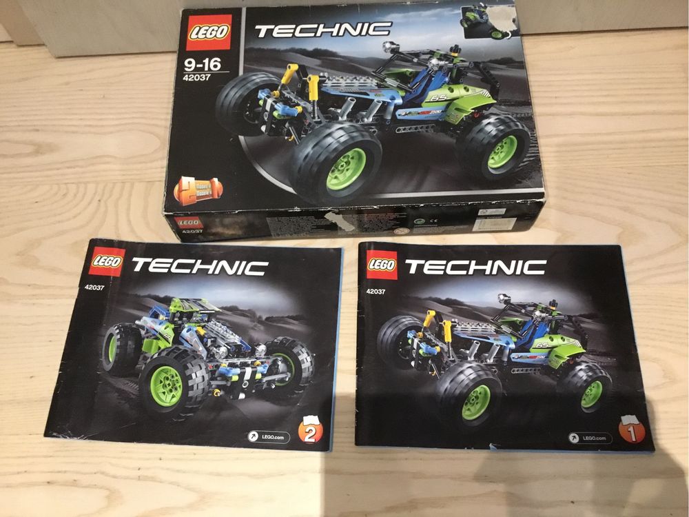 KOMPLETNE klocki LEGO Technic 42037 terenówka 2w1