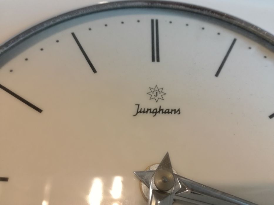 zegar Junghans ścienny porcelana