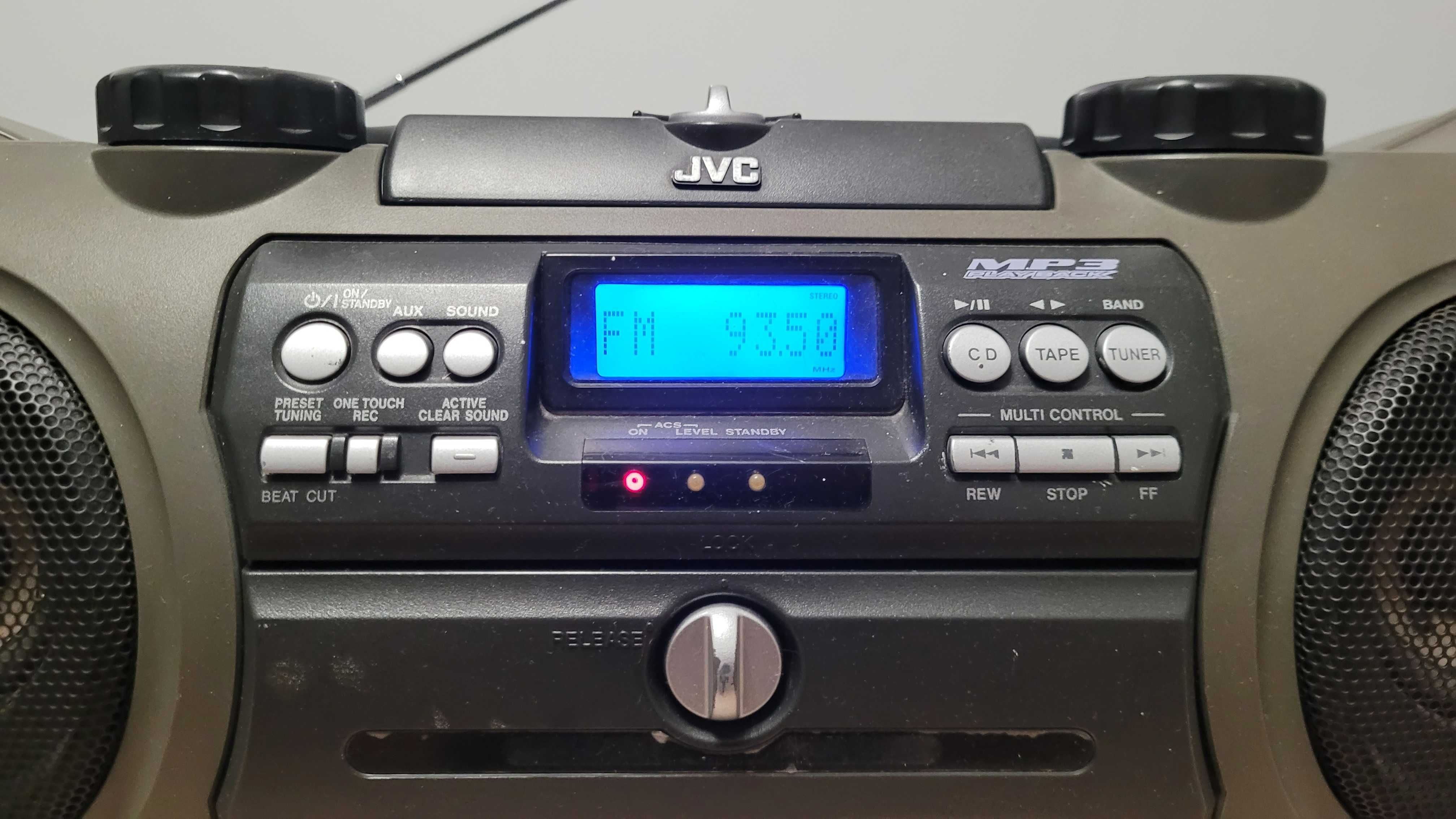 Boombox JVC RV-NB1 radio soundbar bumboks bumbox legenda!