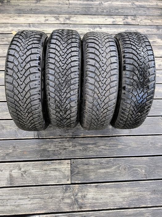 Felgi stalowe R14 4x100 opony zimowe Falken 165/55/R14 7.5mm zeszłyrok