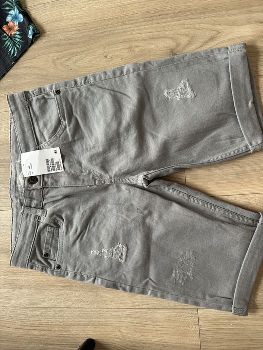 Spodenki jeans nowe hm r 146