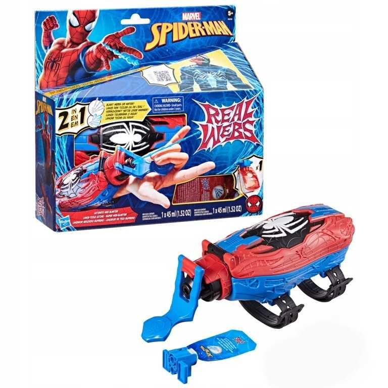 Spiderman Real Webs wyrzutnia sieci F8734