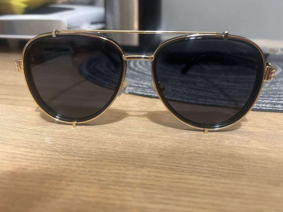 Okulary meskie zlote Storm