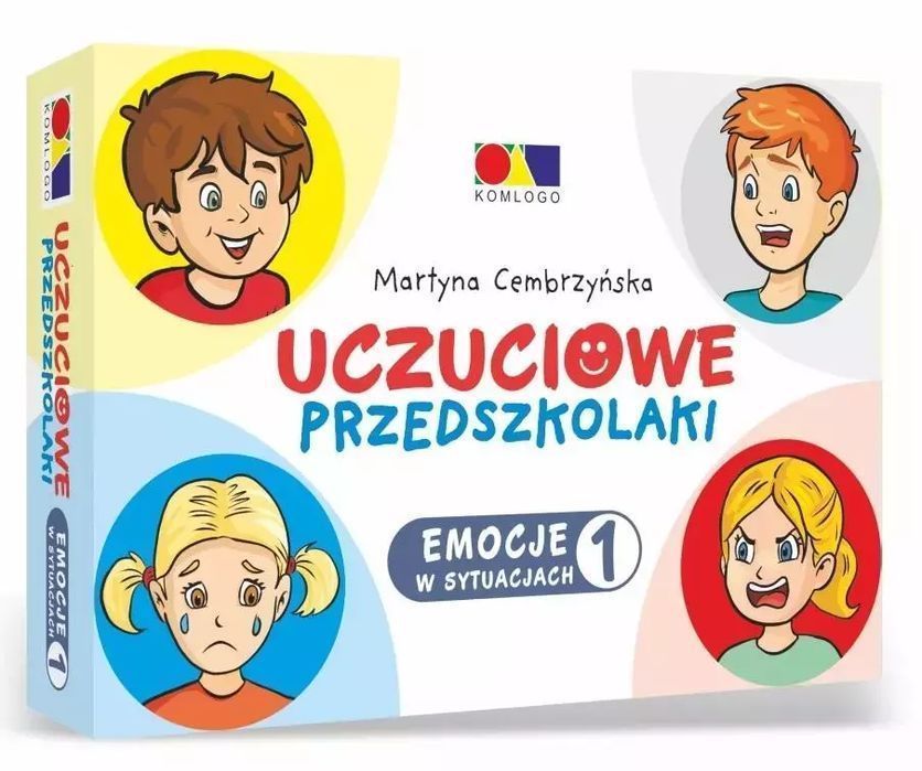 Uczuciowe przedszkolaki. Emocje w sytuacjach cz.1. KOMLOGO