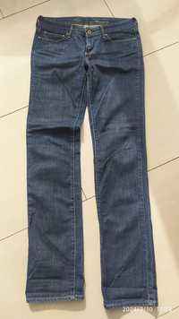 Spodnie Levis biodrówki jeansowe
