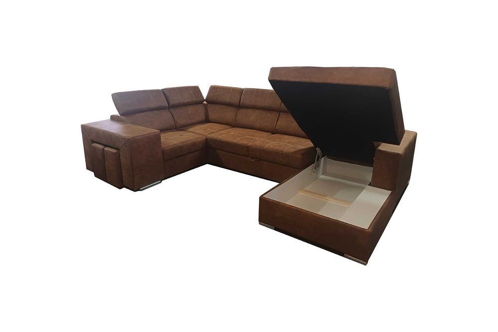 Duży rozkładany narożnik Magnum Pan. do Salonu z funkcją . DOSTAWA