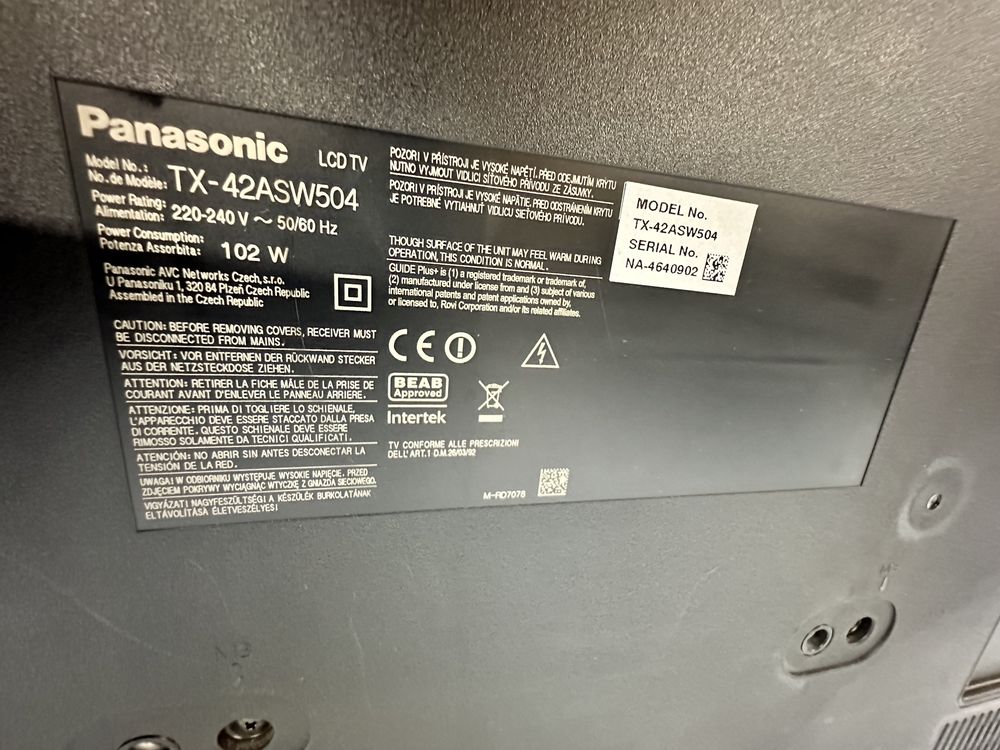 Телевізор Panasonic 42 дюйми SMART TV,привезений з Німеччини