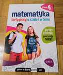 NOWE 2 szt-Matematyka i j.polski kl.4 karty pracy, ćwiczenia.Wyd.GREG