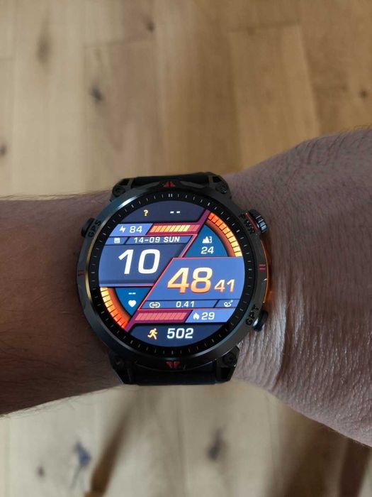 Smartwatch Zegarek Męski GPS Chat GPT Do Sportu i Rozmów Menu Polskie