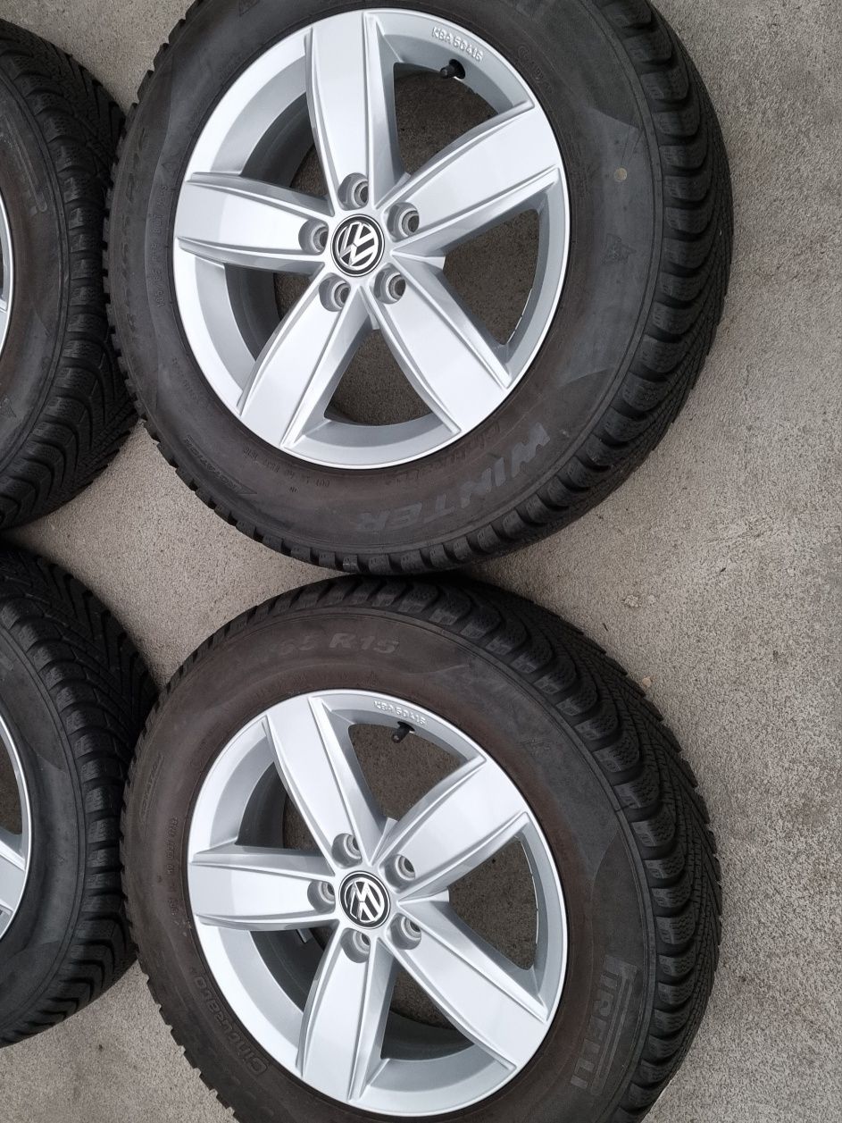 Koła Zimowe Alu 15" VW Polo VI 2g 2g0 5x100 SuperStan Oryginalne