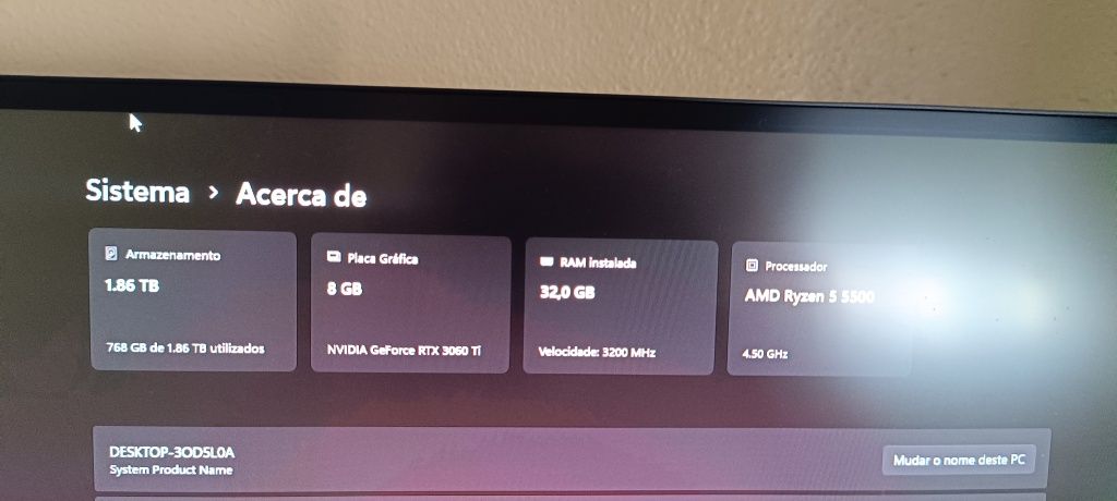 Vendo PC gaming como novo.