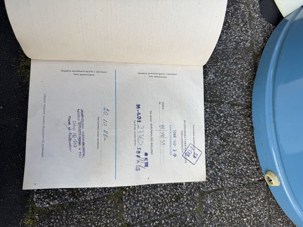 Wirówka Swiatowit Myszków PRL nowa