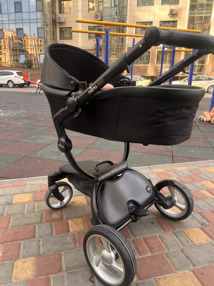 каляска mima xari люлька, прогулка, автокресло