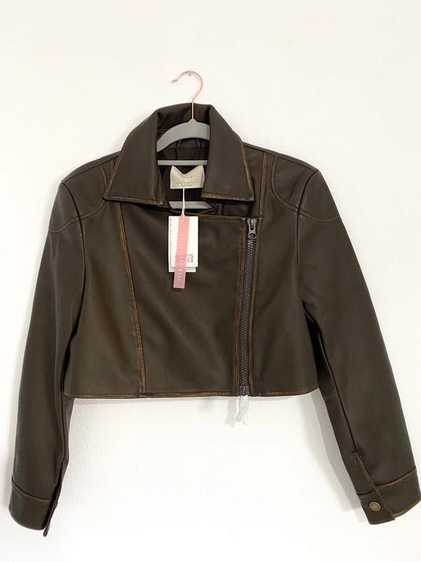 Casaco biker fecho lateral - STRADIVARIUS
